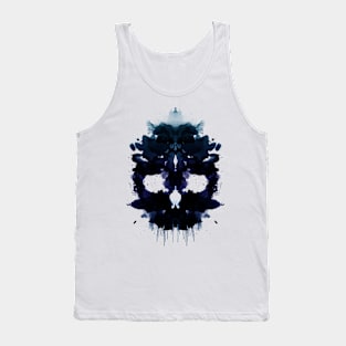 Rorschach Skull Tank Top